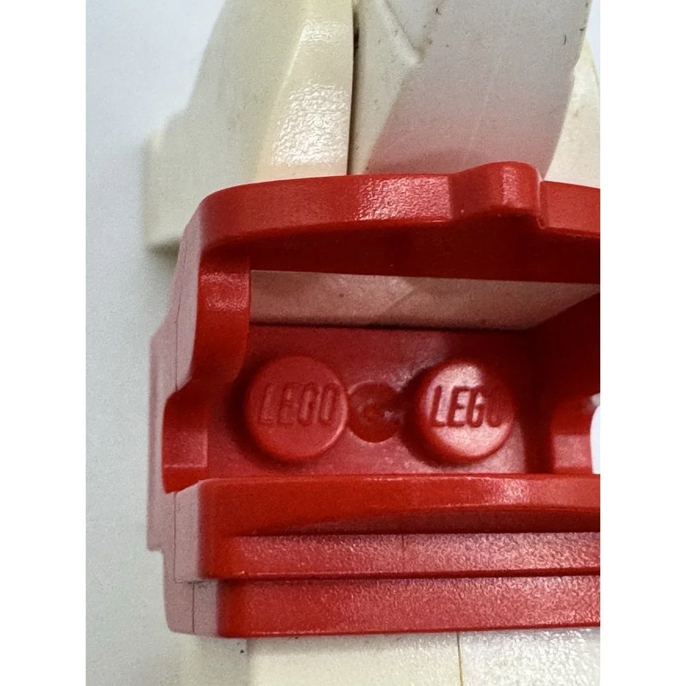 Vintage LEGO Fabuland White Horse with Red Saddle Animal Figure x441